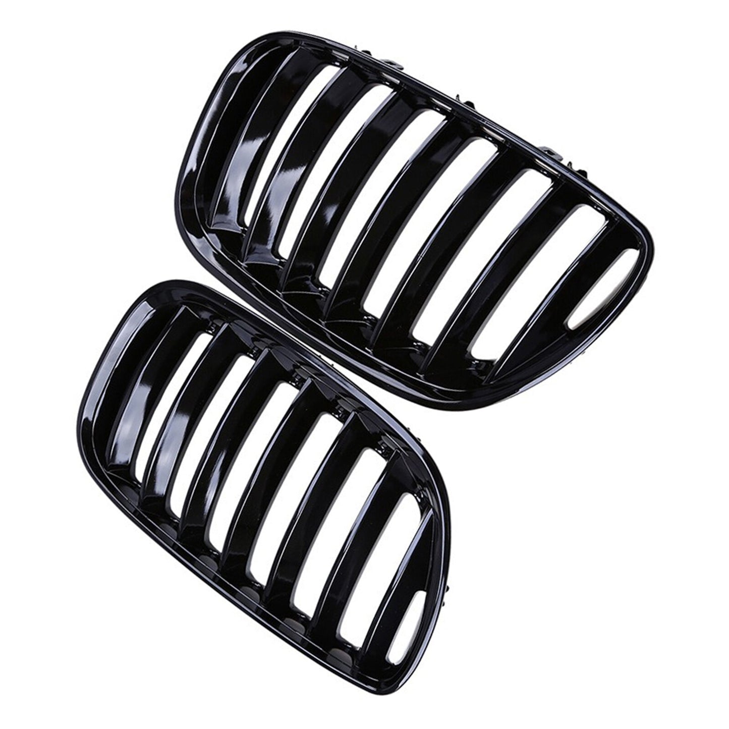 Gloss Black Front Kidney Grill Grille Fit BMW X5 E53 2004-2006 X Series USA