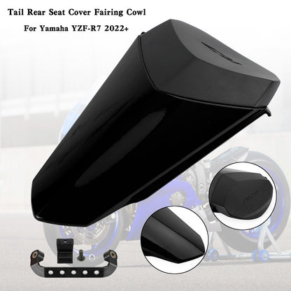 Tail Rear Seat Cover Fairing Cowl For YAMAHA YZF-R7 YZF R7 2022-2025 Black