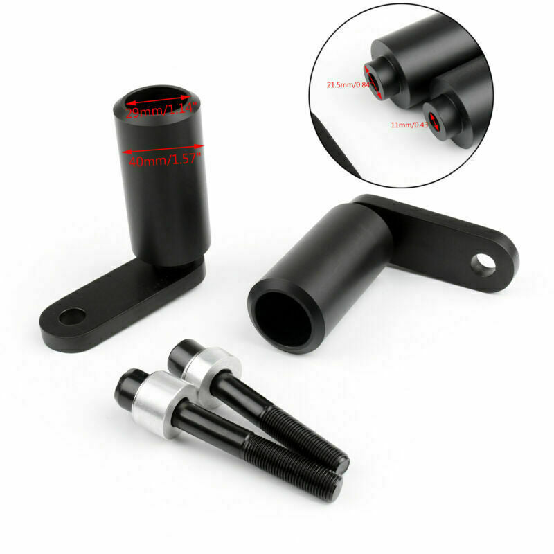 Frame Sliders Crash Protector Fit For Honda CBR 1000 RR 2004-2005 So Cut Black