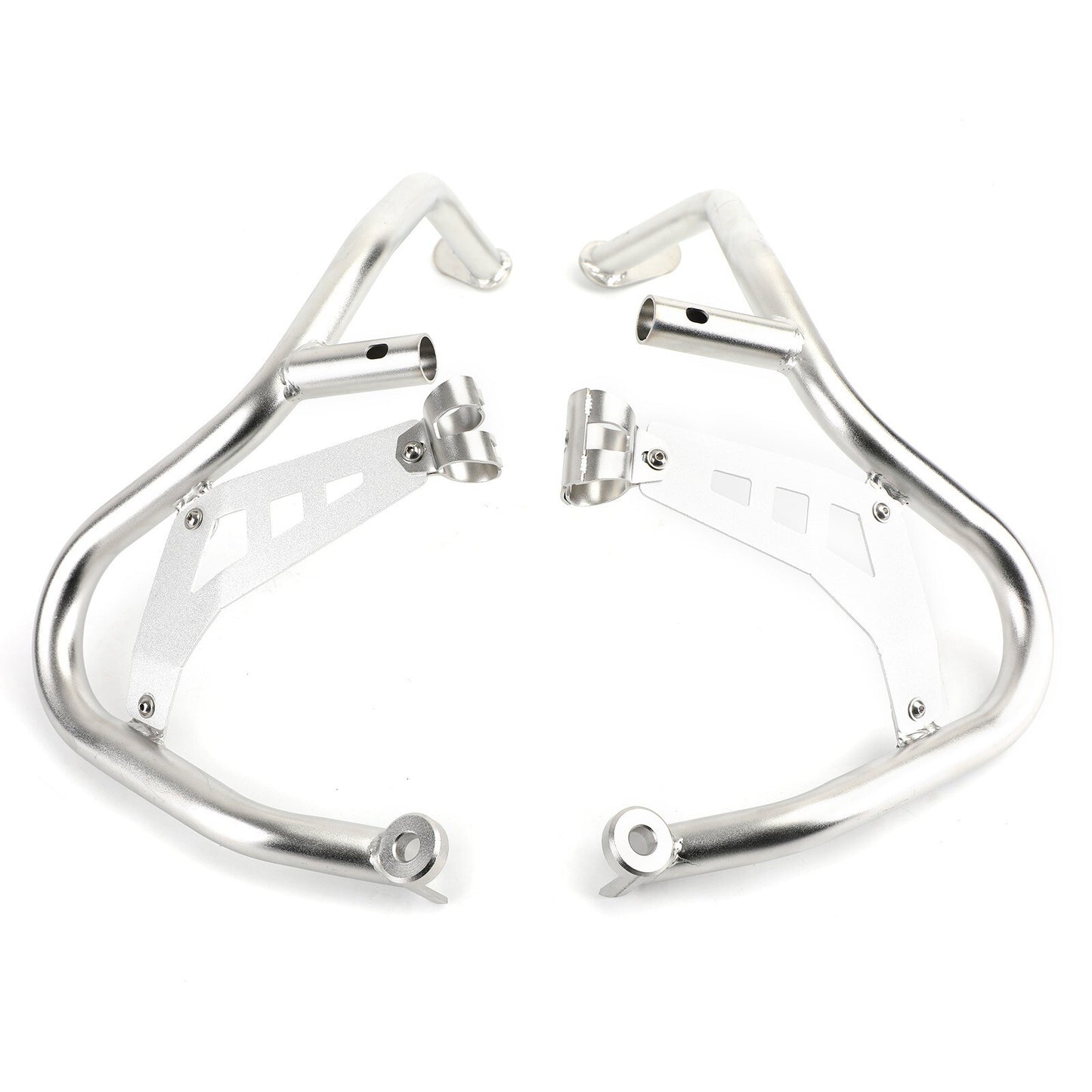 SILVER TANK CRASH BARS ENGINE PROTECTOR Fit for 2018-2021 BMW R1250GSA 2020 2019