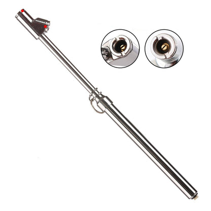 150PSI Heavy Duty Tire Air Pressure Gauge Straight-on Dual Head for Car Truck RV
