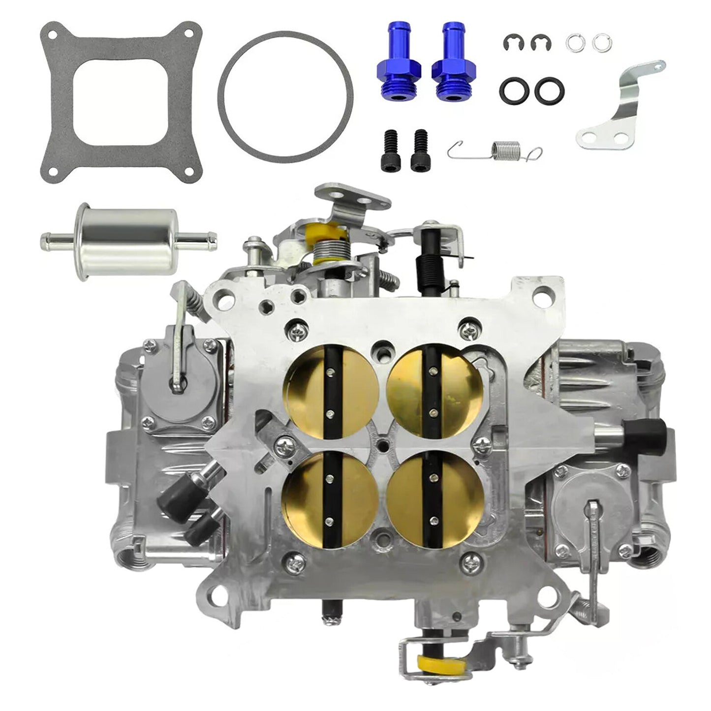 4 Barrel Double Pumper Race Carburetor 650 CFM BR-67199