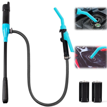 Liquid Transfer Siphon Pump 2.4 GPM Battery Powered For Gasoline Oil Water Fuel