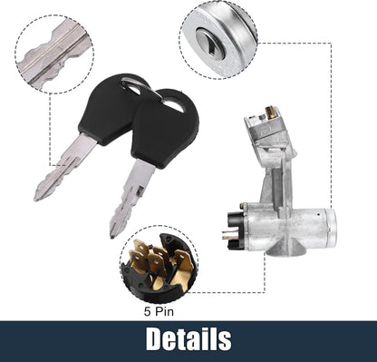 New Ignition Switch W/Lock 48710-02W00 For Nissan 720 1980-1985 1979-1983 280ZX