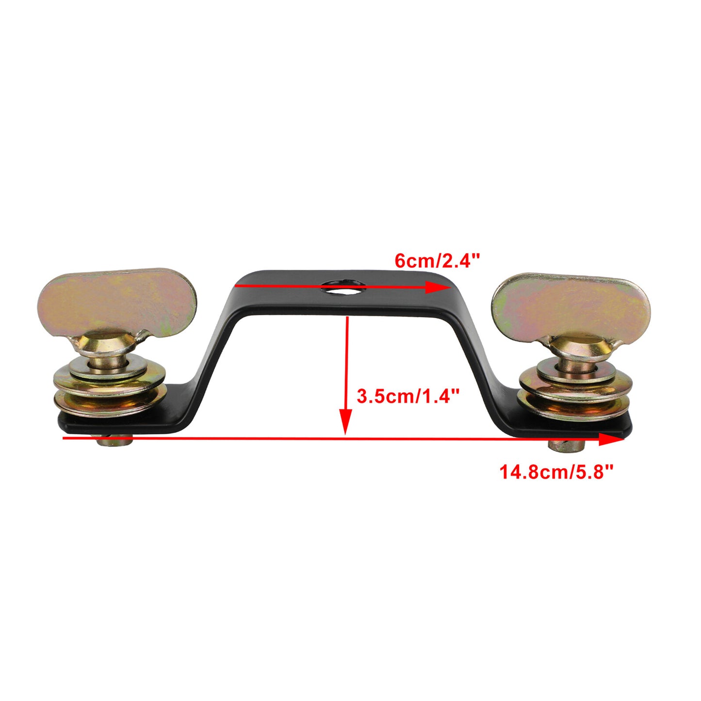 1Pair Stage Light Clamps For 7R Sharpy 230W Zoom Moving Head Beam Light 2x