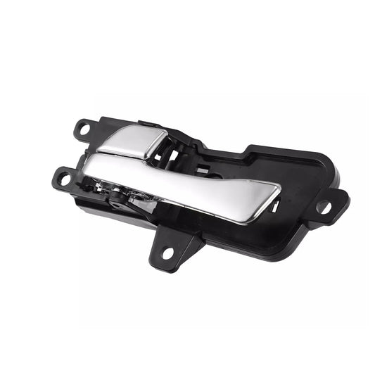 Interior Door Handle For 2011-2015 Hyundai Sonata Left Driver Side Black Chrome