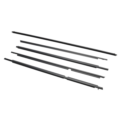 5PCS Door Belt Molding Weatherstrips For Toyota 4Runner 2003-2009