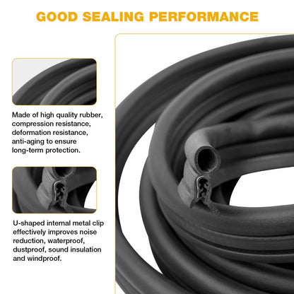 64461-06060 Rear Trunk Lid Weatherstrip Rubber Seal For 07-16 Toyota Camry RAV4