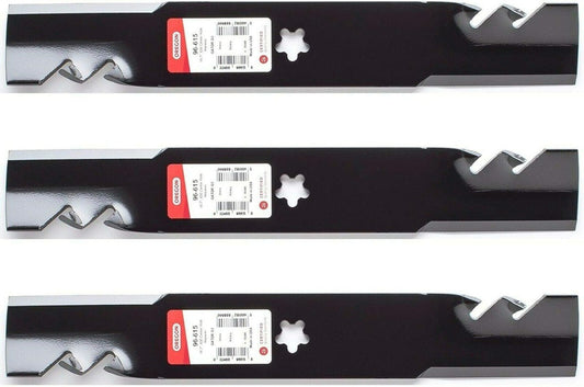 Solid Spare (3) Oregon Gator 3in1 Mulcher Blade for Craftsman Poulan 180054 173920 173921