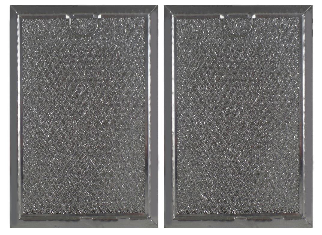 Solid Spare (2) Aluminum Mesh Microwave Grease Filters for Frigidaire 5304478913