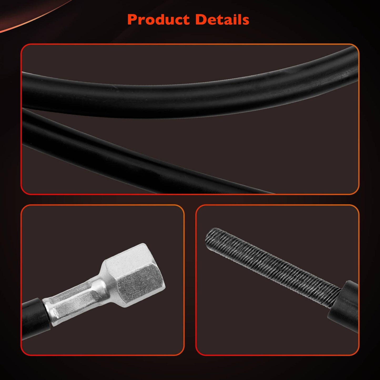 5 Feet Remote Brake Bias Adjuster Knob & Cable For Racing Brake System 340-4990