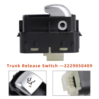 Trunk Release Switch 2229050409 for Mercedes W205 W213 W222 W253