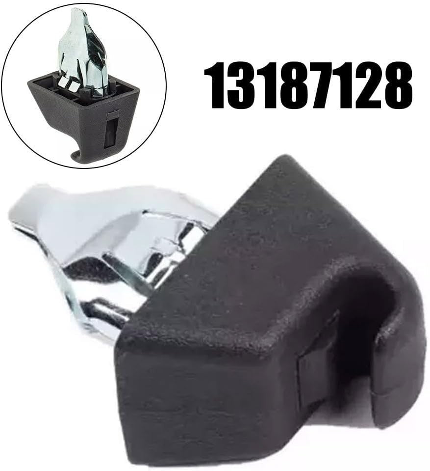 1Pair Front Sun Visor Holder Clips Black 13187128 Fit For Pontiac G8 2008-2009