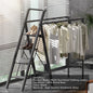 Foldable Drying Rack with Non-slip 4 Step Ladder 330lb Clothing Shoes Drying