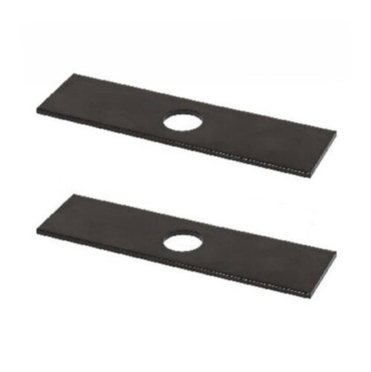 Solid Spare Edger Blade for MTD Troy Bilt 791-613223B - 2 BLADES