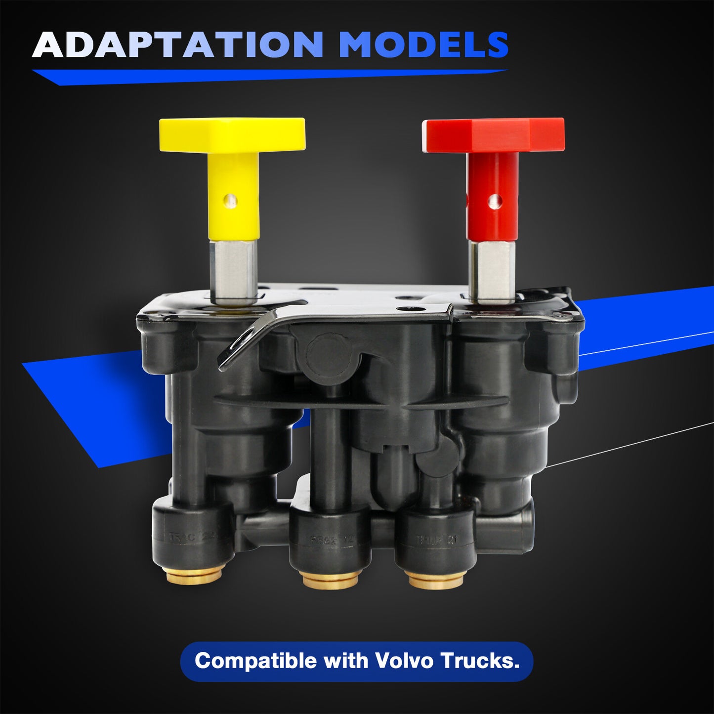 KN20619 MV3 Dash Air Brake Control Valve For Haldex Volvo 20560009 Keene Trucks