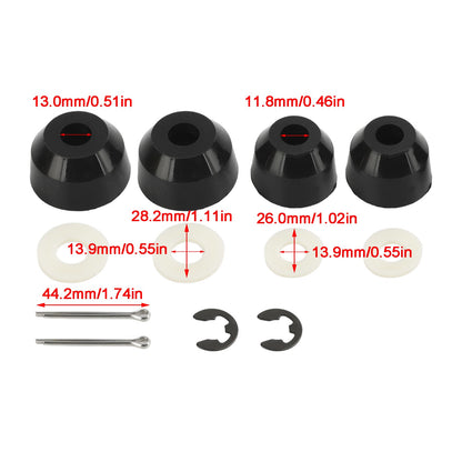 For Kubota BX1850 60 70 80 BX22 2200 GR Inner/Outer Tie Rod Poly Boots Upgrade