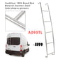 Stainless Steel 5-Step Van Ladder A093TL For Ford Transit High Roof Vans 14-2025