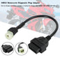 4 Pin to 16 Pin OBD2 Moto Diagnostic Adapter Cable for Honda CBR 1000R CBR 600R