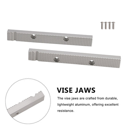 6 1/2" Reversible Vise Jaw for Most Older USA Craftsman Gray Vises