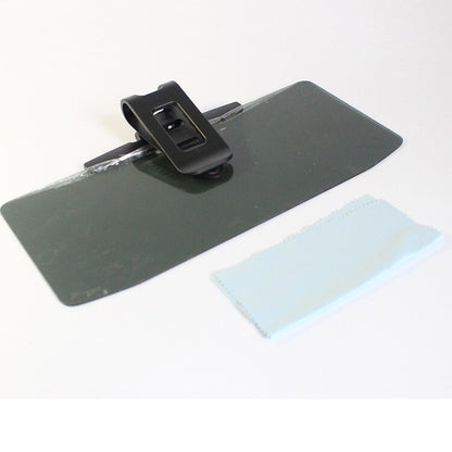 Car Automotive Sun Visor Extender Sunshade Protection Clip on Anti-Glare Gray