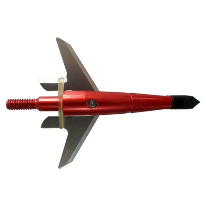 12PCS Hunting Red Killzone Broadheads 100Grain Sharpen Blade 1" Cut Archery Tips