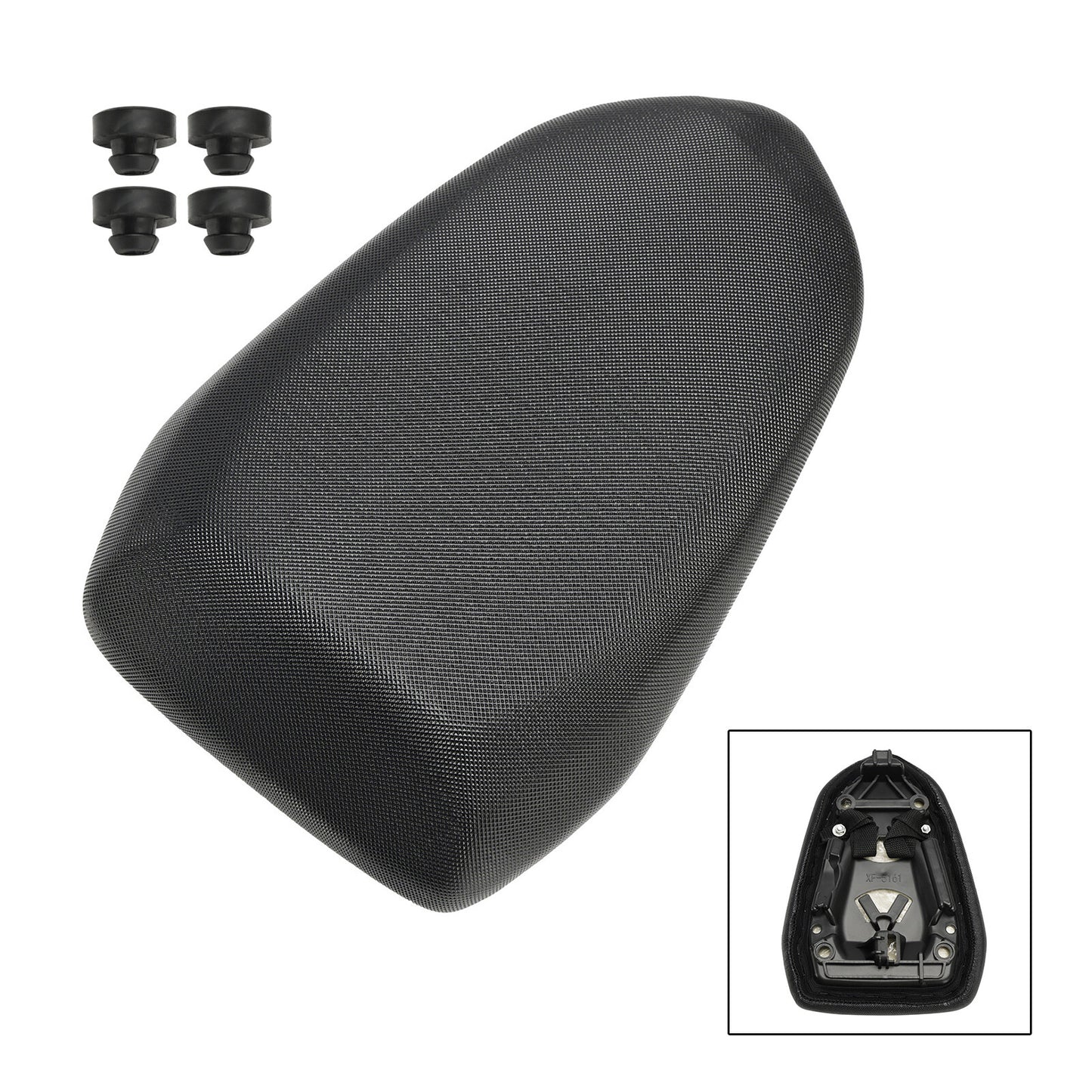 Black Rear Passenger Seat Cushion Fit for BMW S1000RR S1000 RR 19-24 2023