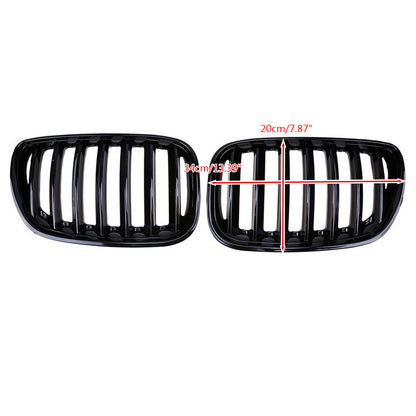 Gloss Black Front Kidney Grill Grille Fit BMW X5 E53 2004-2006 X Series USA