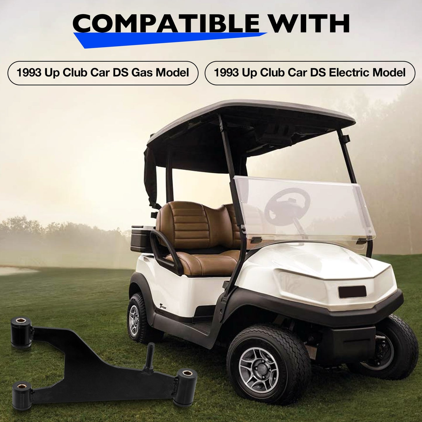 1016353 Control Arm Delta A Plate For 1993 Up Club Car DS Gas Electric Golf Cart