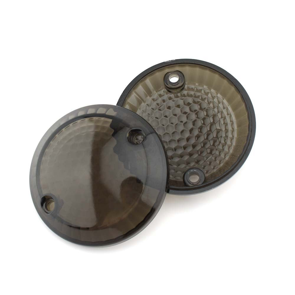 Turn Signal Light Lens Cover For Suzuki Cruisers Intruder 1400 VX800 Smoke UE