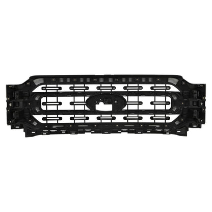 Matte Black Front Bumper Upper Grill Grille For 2021 2022 2023 Ford F-150 XLT