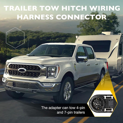 9L3Z15A416A Trailer Tow Wiring Connector Harness Kit Fit 09-14 Ford F150 Harness