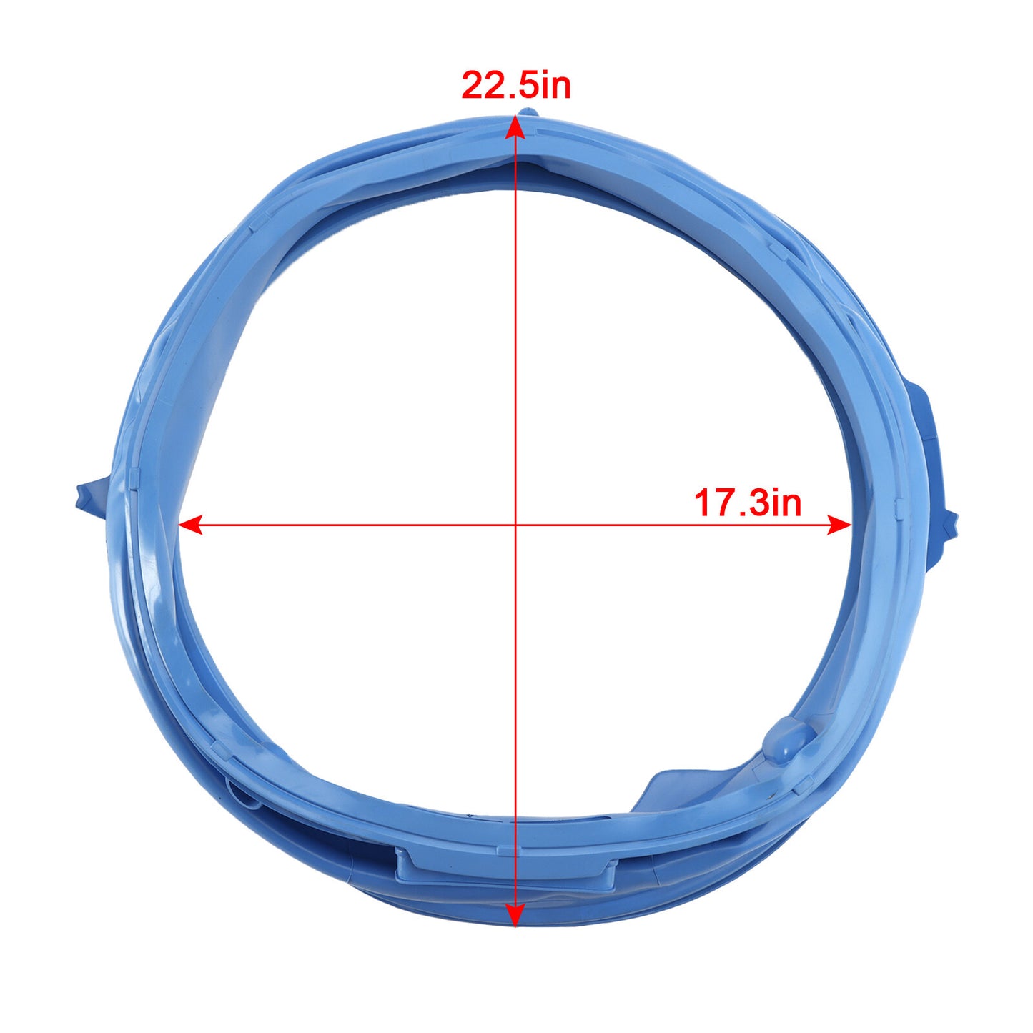 WH05X29521 Washer Door Boot Gasket Seal for GE Washing Machine GFW550SSN0WW.\