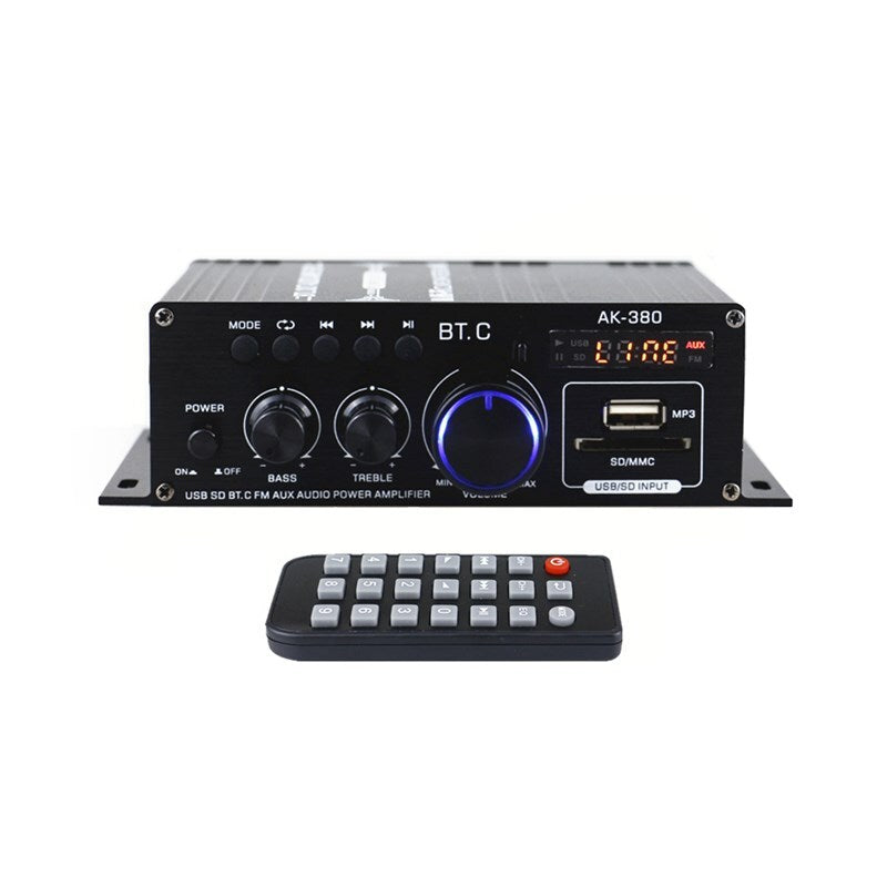 Bluetooth 2.0CH 400W Hi-Fi Auto Stereo 12V MP3 Car Audio Amplifier Radio Booster