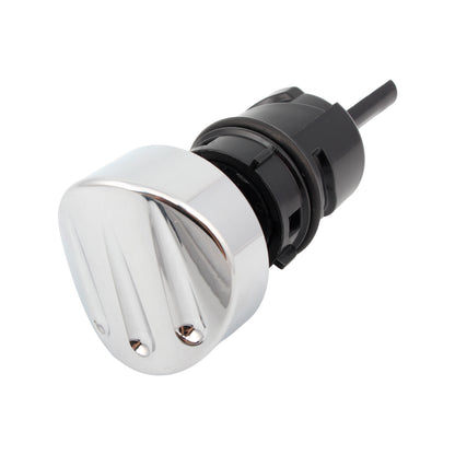 Oil Dipstick Tank Cap Plug For Sportster XL883 XL1200 2004-2016 Silver