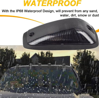 5x For 1988-2002 Chevy/GMC Pickup Trucks Roof Top Cab Lights Amber Marker Lights