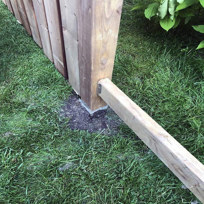 Fast 2K Fence Post Mix, Concrete Alternative for Fence & Mail Post Installs (1)