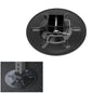 9" Diameter Rear Jack Foot Pad For 2" I.D Square Tube LC Hall Effect Ground
