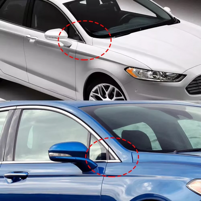 Left & Right Mirror Corner Window Fender Molding Trim For Ford Fusion 2013-2018