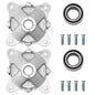 Rear Wheel Hub & Bearing & Studs Kit for Polaris Ranger 800 700 570 500 450 400