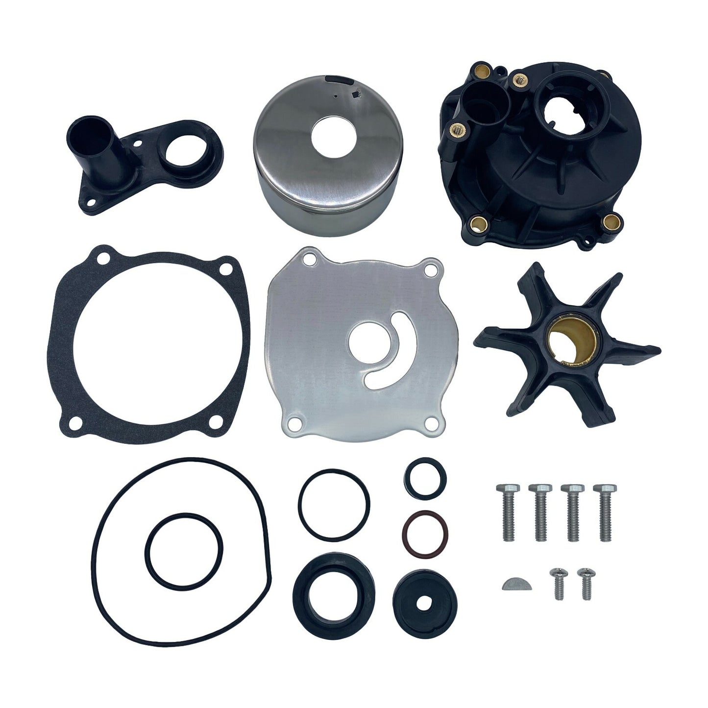 Water Pump Kit w Housing for Johnson Evinrude OMC 1976-78 85-235 HP V4 V6 395073