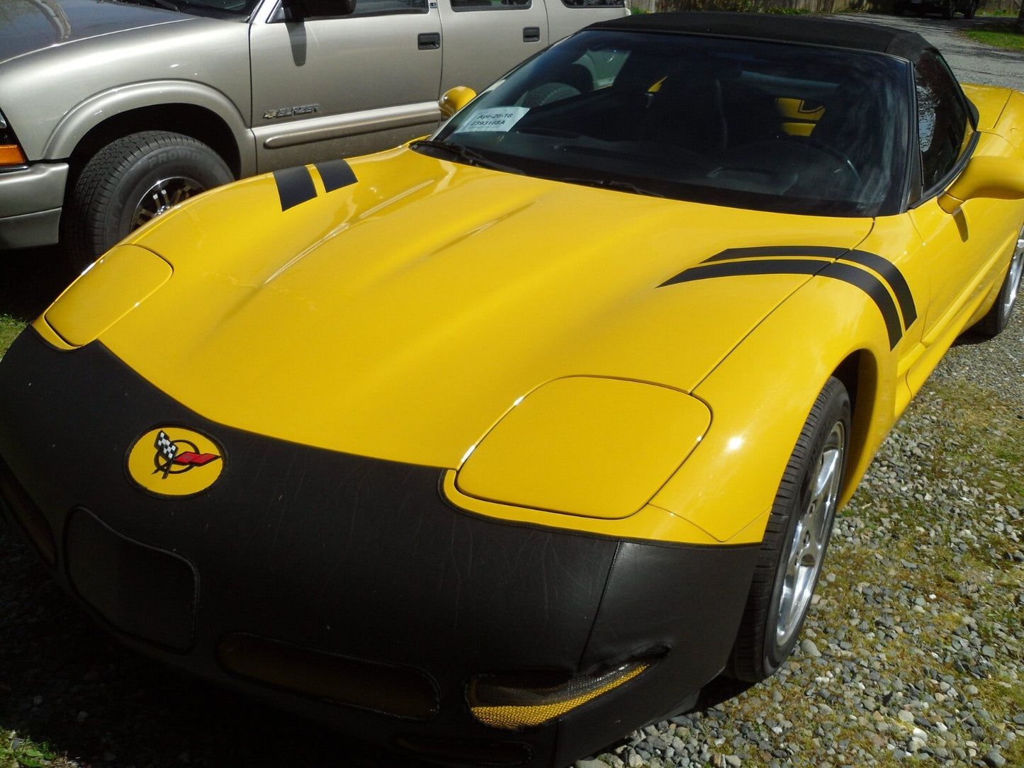4" Fender Stripe Hash Mark Stripe Decal Graphic Kit For Chevy Corvette C5 C6