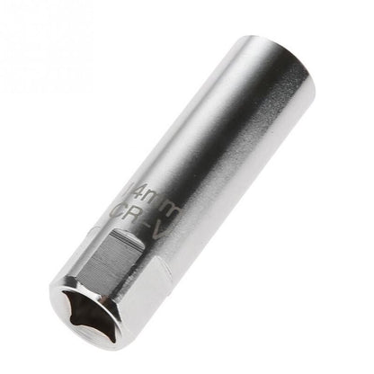 1PCS Spark Plug Socket Removal Tool Thin Wall 12 Points 14mm 3/8" Drive