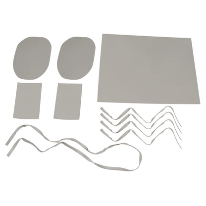 Solid Spare PVC Red Gray Full Set Seat Covers For Sea-Doo Speedster 150 2007-2011 2008 2009
