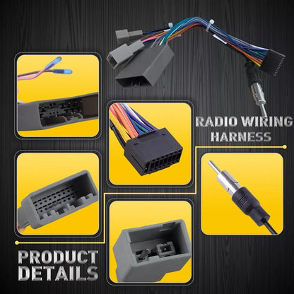 Radio Wiring Harness Car Stereo Wiring Harness For 2006-2009 Honda Civic CRV