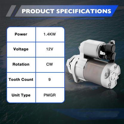 31100-98L10 Boat Outboard Engine Starter Motor For 2017-2024 Suzuki DF70A DF225T