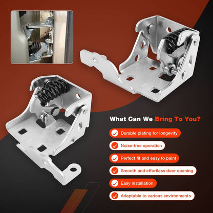 Lower Door Hinge Driver ＆ Passenger Side For 2007-14 Chevy Silverado GMC Sierra