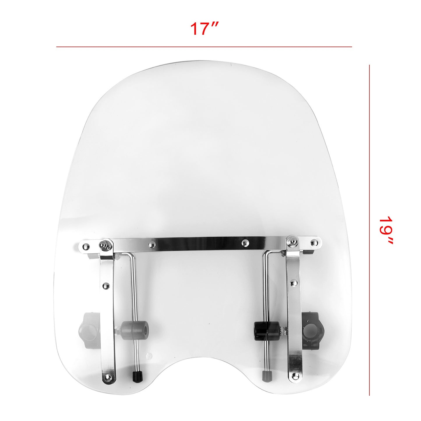 Windshield Windscreen fit for Suzuki cruisers (metric) with 7/8"-1" handlebar