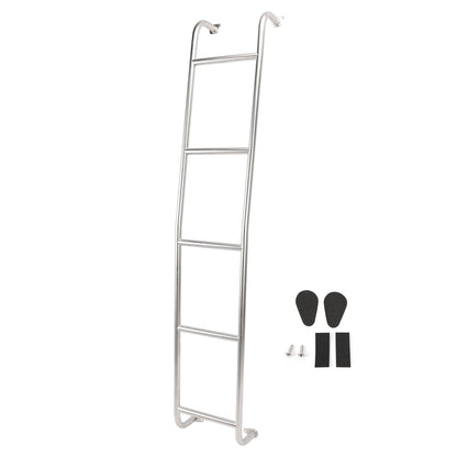 Stainless Steel 5-Step Van Ladder 093PML For Dodge Ram ProMaster High Roof 14-25
