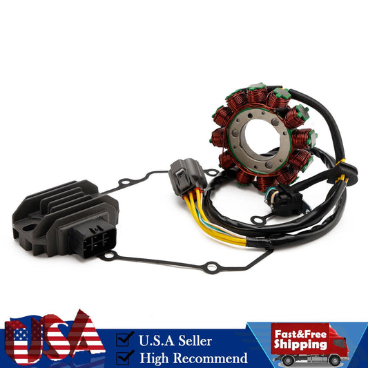 Ignition Stator + Voltage Rectifier + Gasket For Kawasaki KX 450 F 2009 - 2011